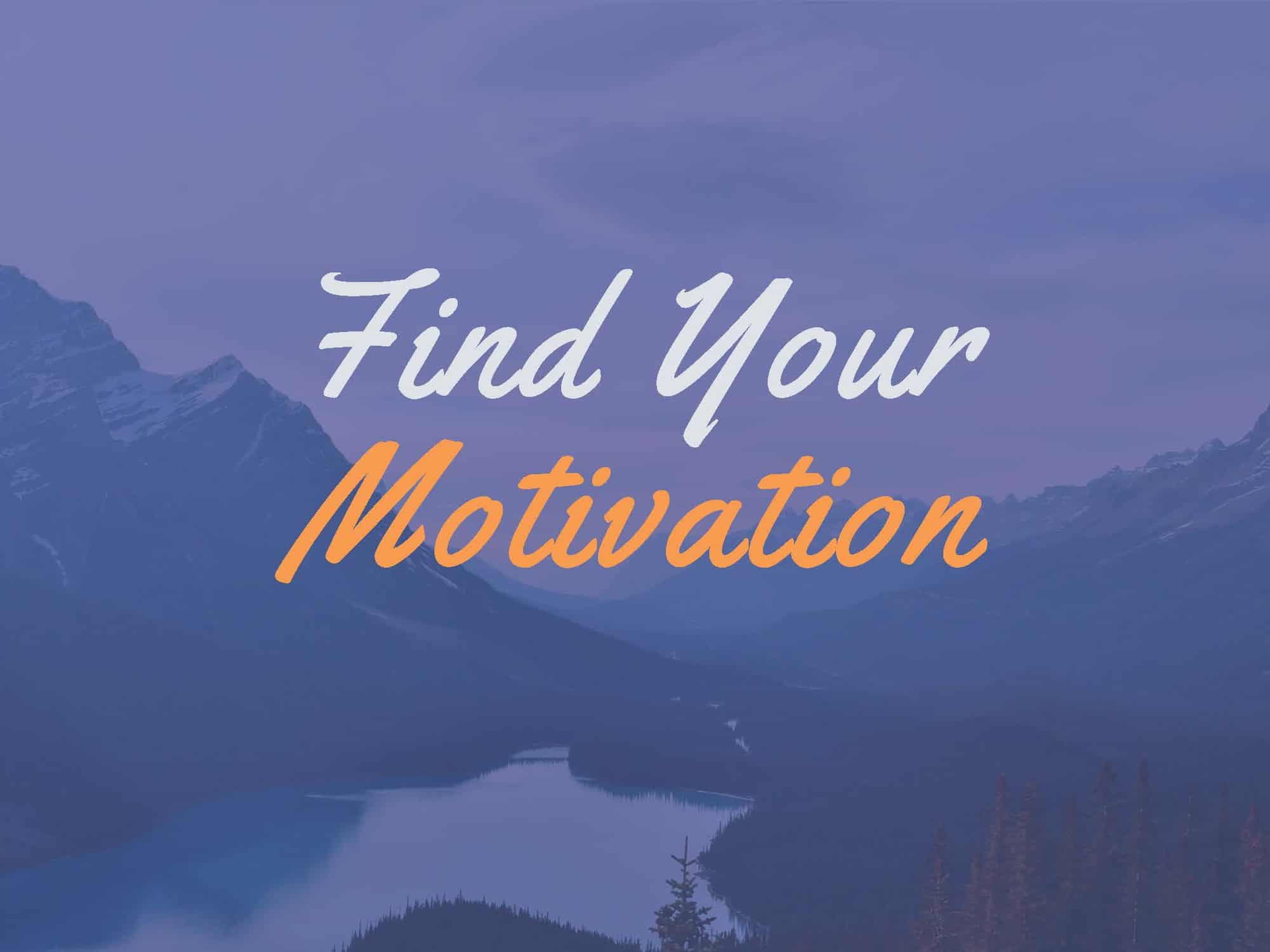 Find Your Motivation: Improve Performance for You and Your Teams